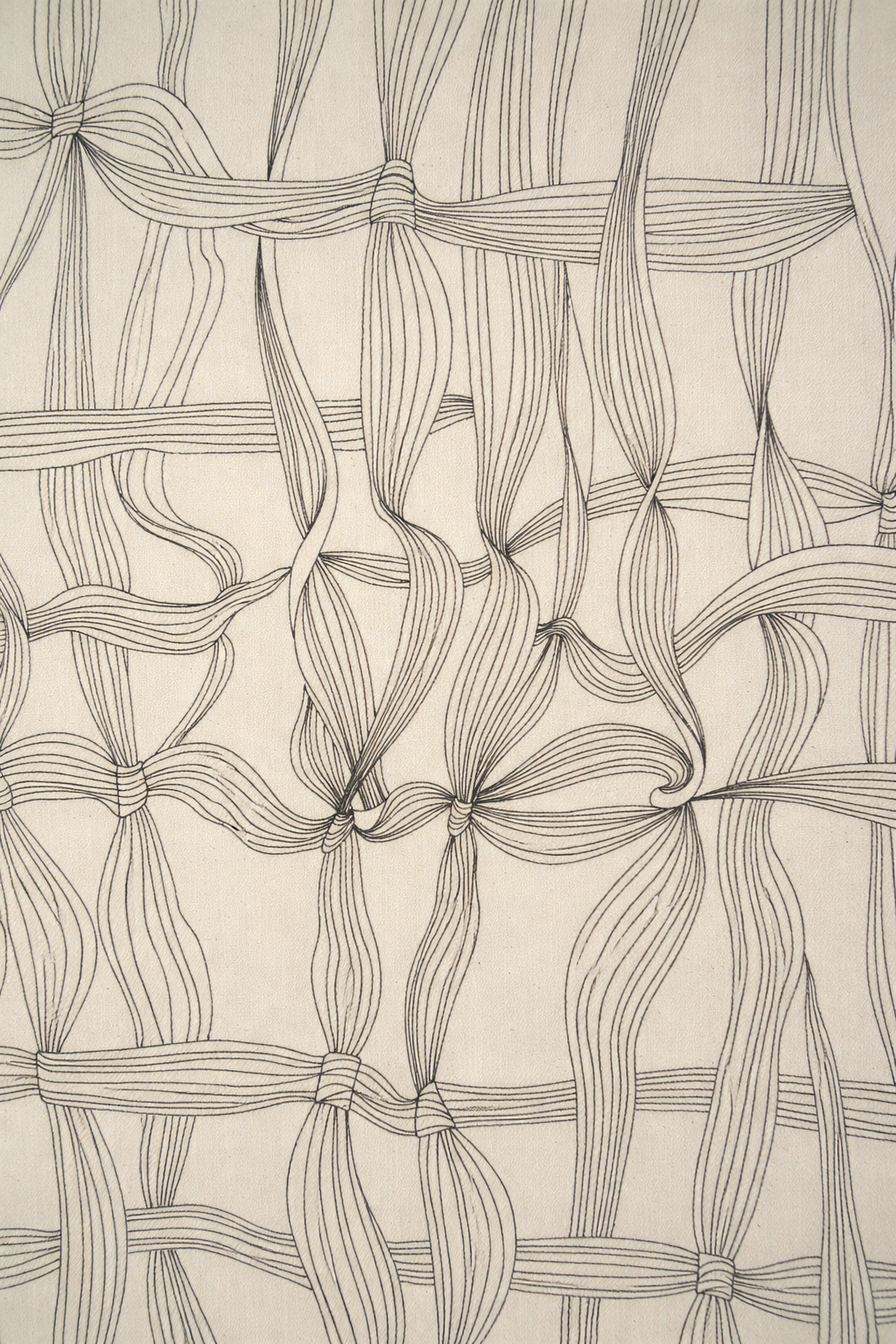 Çizgisel Desenli Dokuma Kumaş