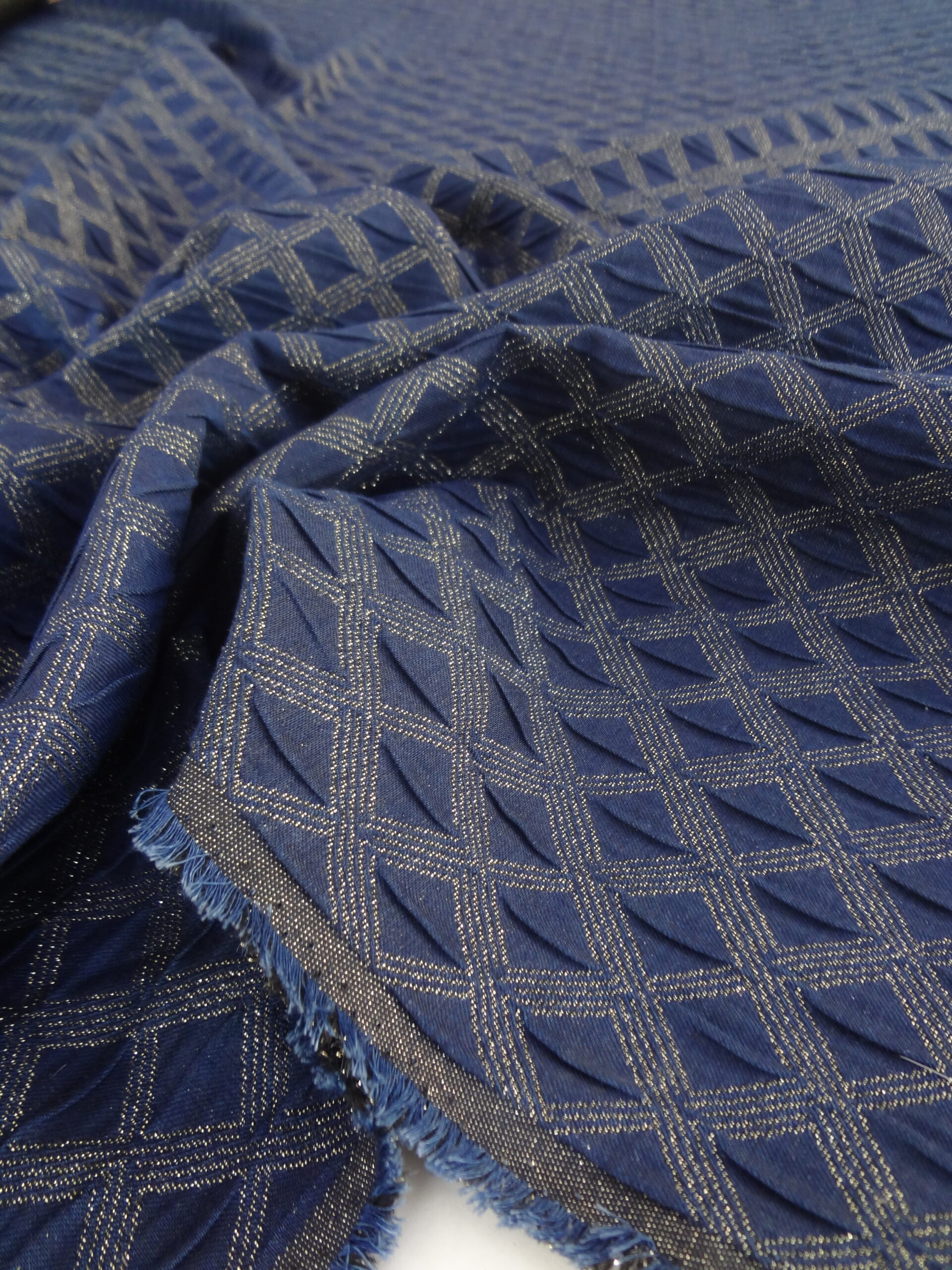 Metalik Desenli Tok Dokuma Kumaş