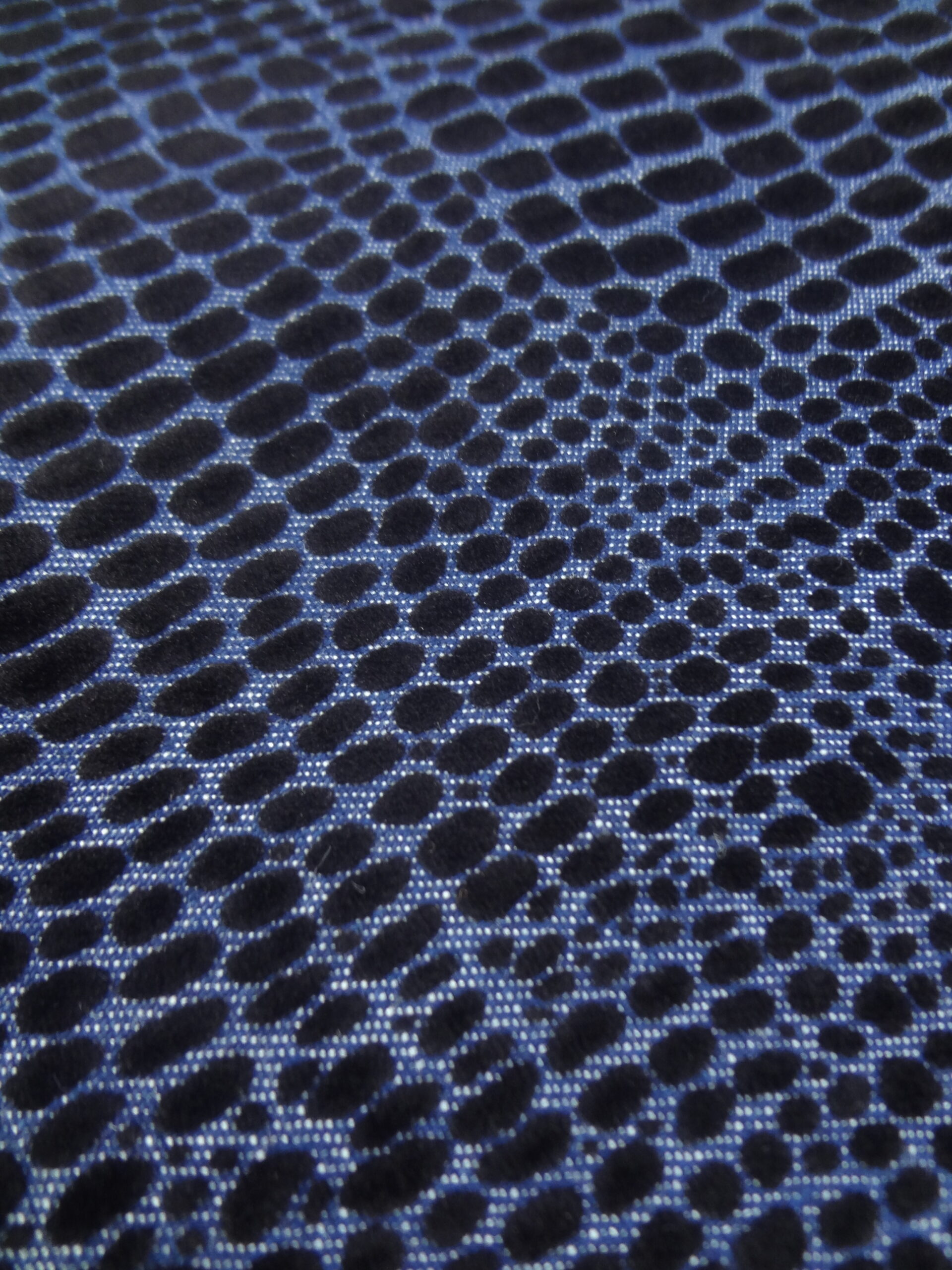 Mikro Hayvan Desenli Denim Kumaş - Görsel 4